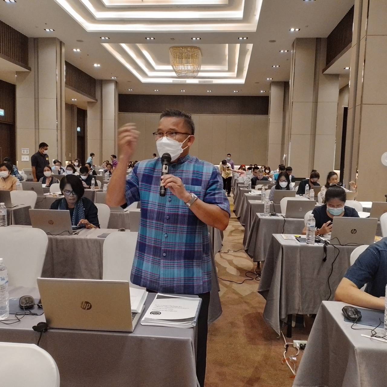 พช.หนองคาย ร่วมประชุมเชิงปฏิบัติการแนวทางการบริหารการจัดเก็บข้อมูลเพื่อการพัฒนาชุมชน ระดับจังหวัด ปี 2566