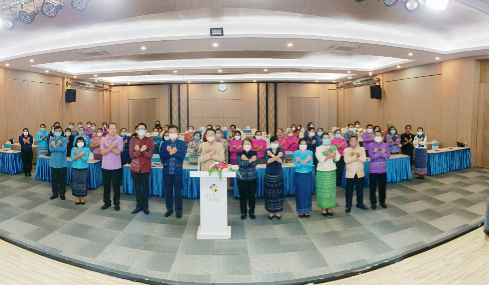 พช.หนองคาย ประกาศเจตนารมณ์ในการต่อต้านการทุจริต พ.ศ.2566