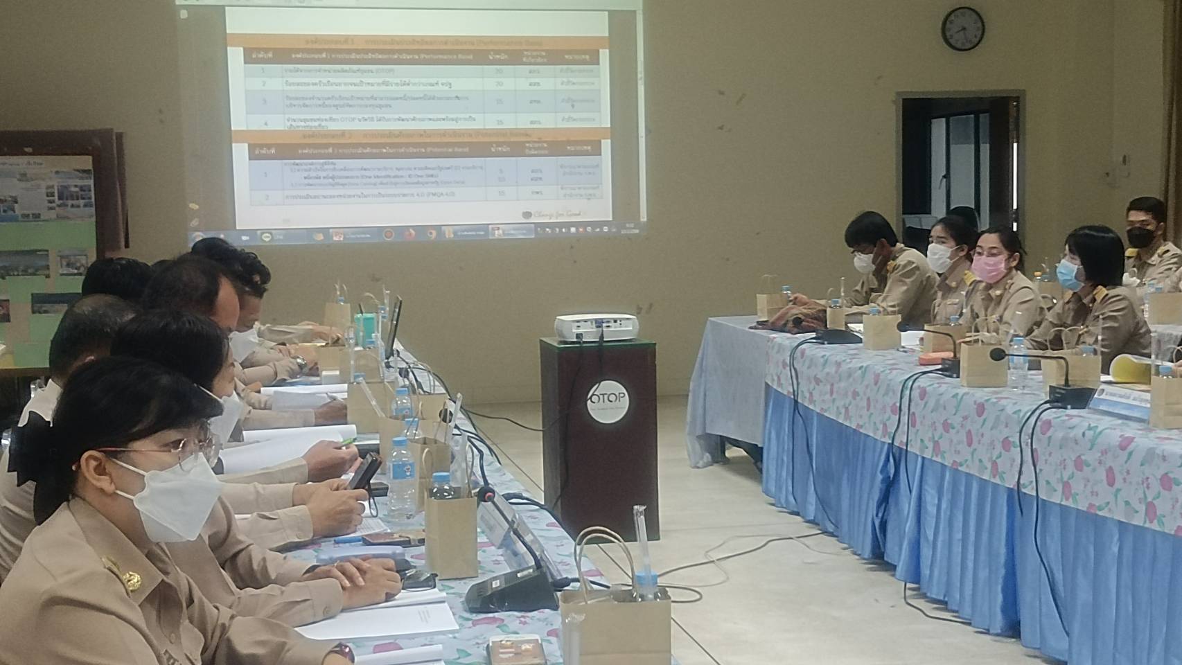 พัฒนาชมชนใสสะอาด “โครงการ พช. หนองคาย มุ่งสู่องค์กรคุณธรรม นำความรู้ สู่ความสุข”