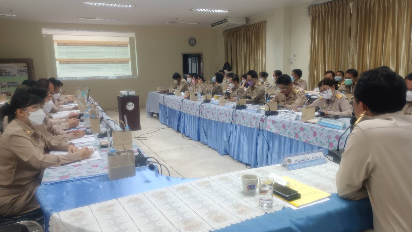 พัฒนาชมชนใสสะอาด “โครงการ พช. หนองคาย มุ่งสู่องค์กรคุณธรรม นำความรู้ สู่ความสุข”