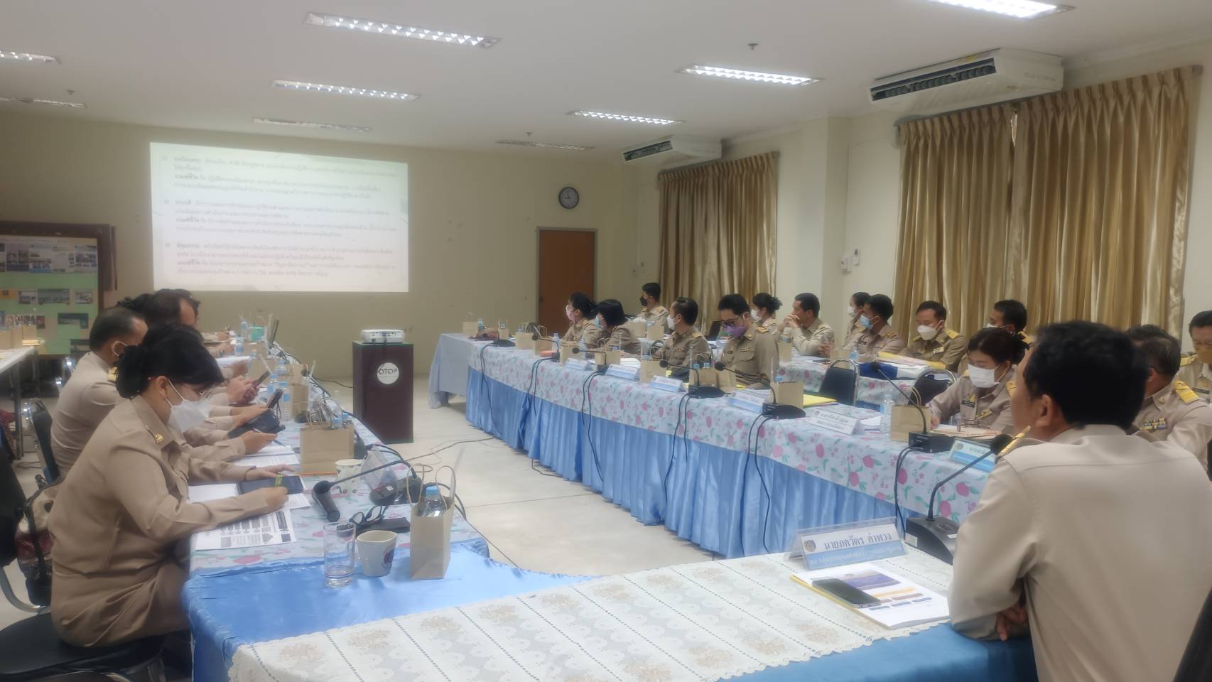 พัฒนาชมชนใสสะอาด “โครงการ พช. หนองคาย มุ่งสู่องค์กรคุณธรรม นำความรู้ สู่ความสุข”