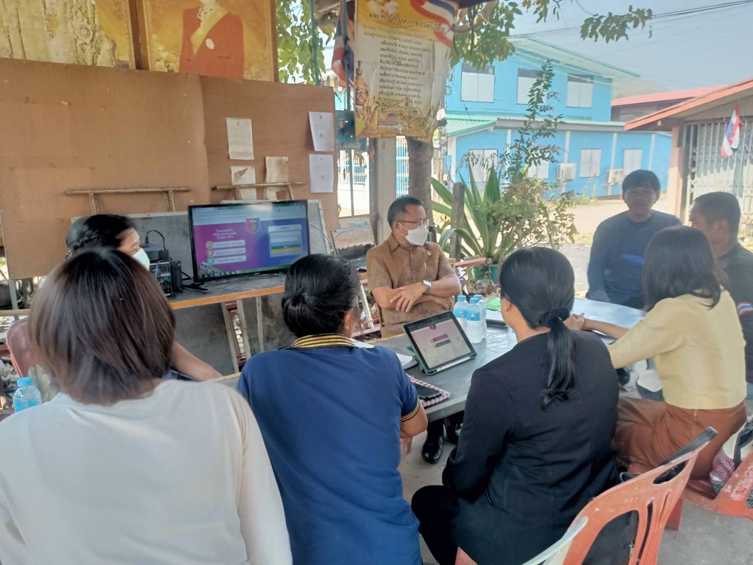 พช.หนองคาย ติดตามและนิเทศงานการจัดเก็บข้อมูลความจำเป็นขั้นพื้นฐาน(จปฐ.)