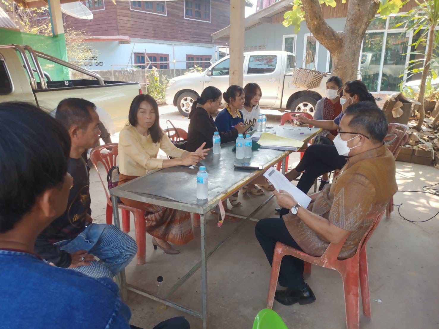 พช.หนองคาย ติดตามและนิเทศงานการจัดเก็บข้อมูลความจำเป็นขั้นพื้นฐาน(จปฐ.)