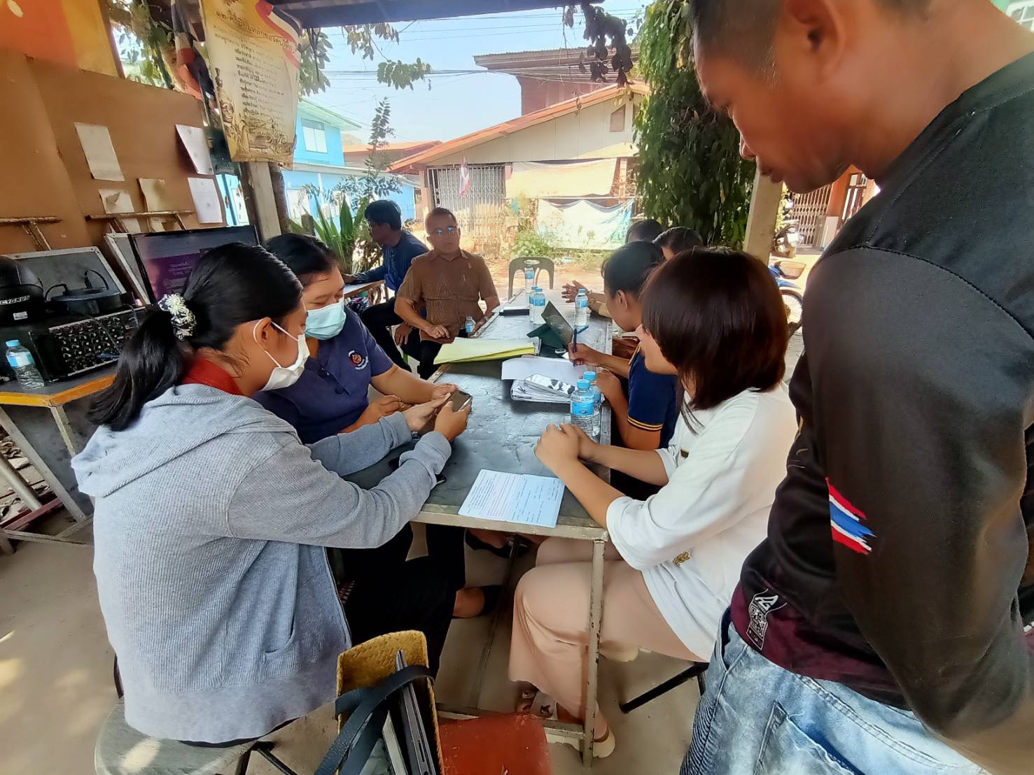 พช.หนองคาย ติดตามและนิเทศงานการจัดเก็บข้อมูลความจำเป็นขั้นพื้นฐาน(จปฐ.)