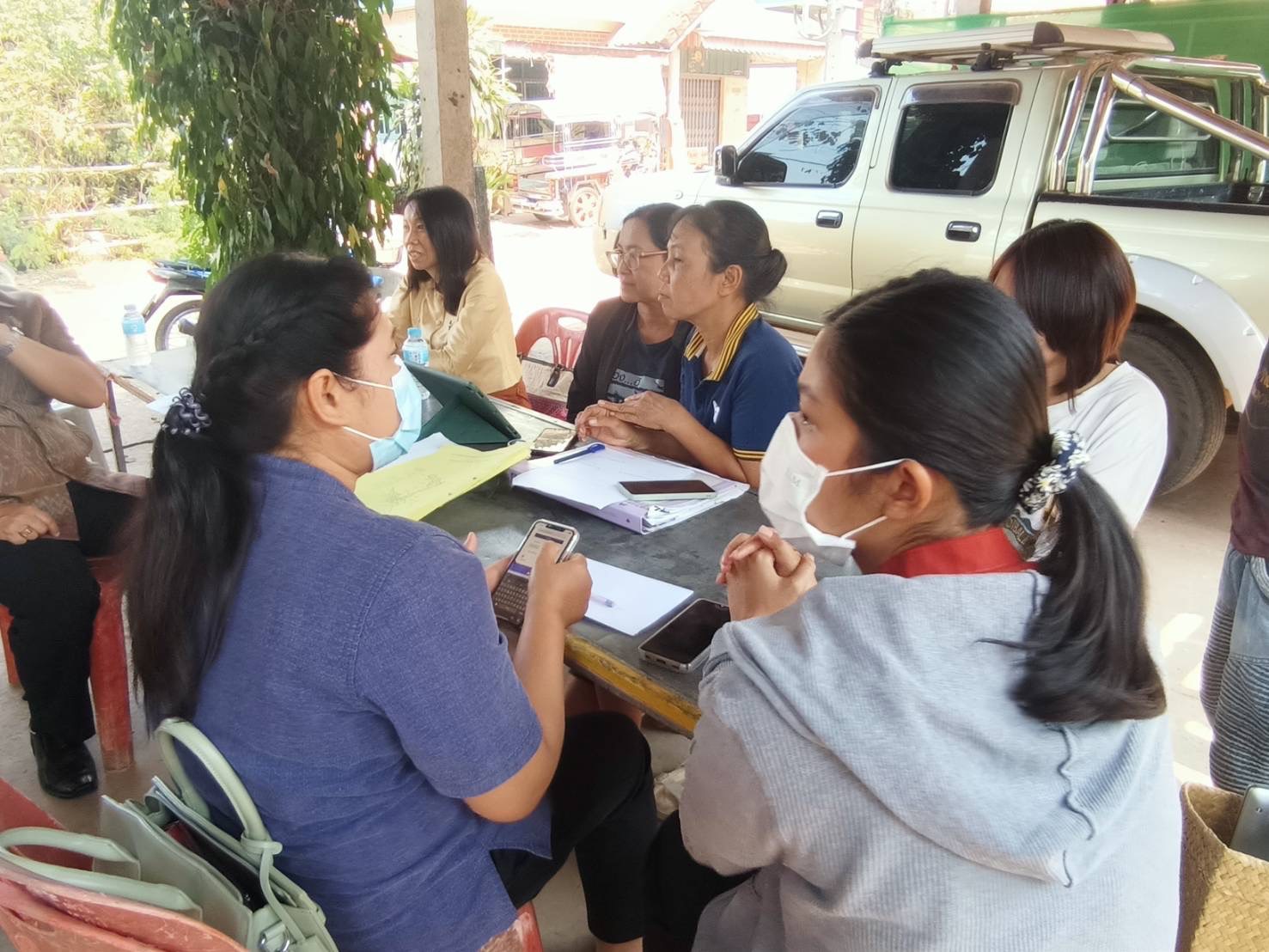 พช.หนองคาย ติดตามและนิเทศงานการจัดเก็บข้อมูลความจำเป็นขั้นพื้นฐาน(จปฐ.)