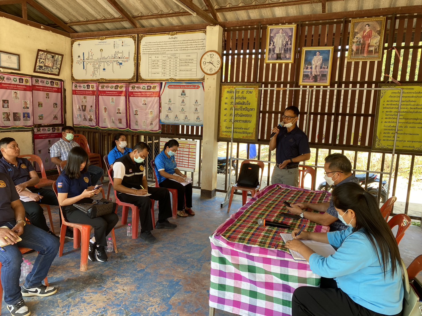 พช.หนองคาย ติดตามและนิเทศงานการจัดเก็บข้อมูลความจำเป็นขั้นพื้นฐาน(จปฐ.)