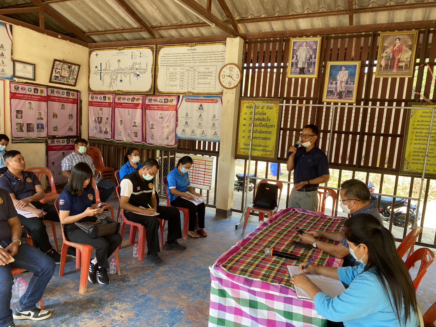 พช.หนองคาย ติดตามและนิเทศงานการจัดเก็บข้อมูลความจำเป็นขั้นพื้นฐาน(จปฐ.)