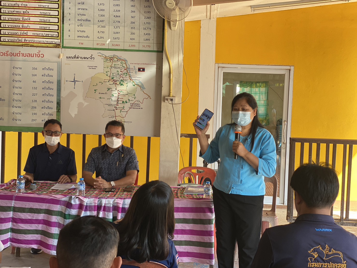 พช.หนองคาย ติดตามและนิเทศงานการจัดเก็บข้อมูลความจำเป็นขั้นพื้นฐาน(จปฐ.)