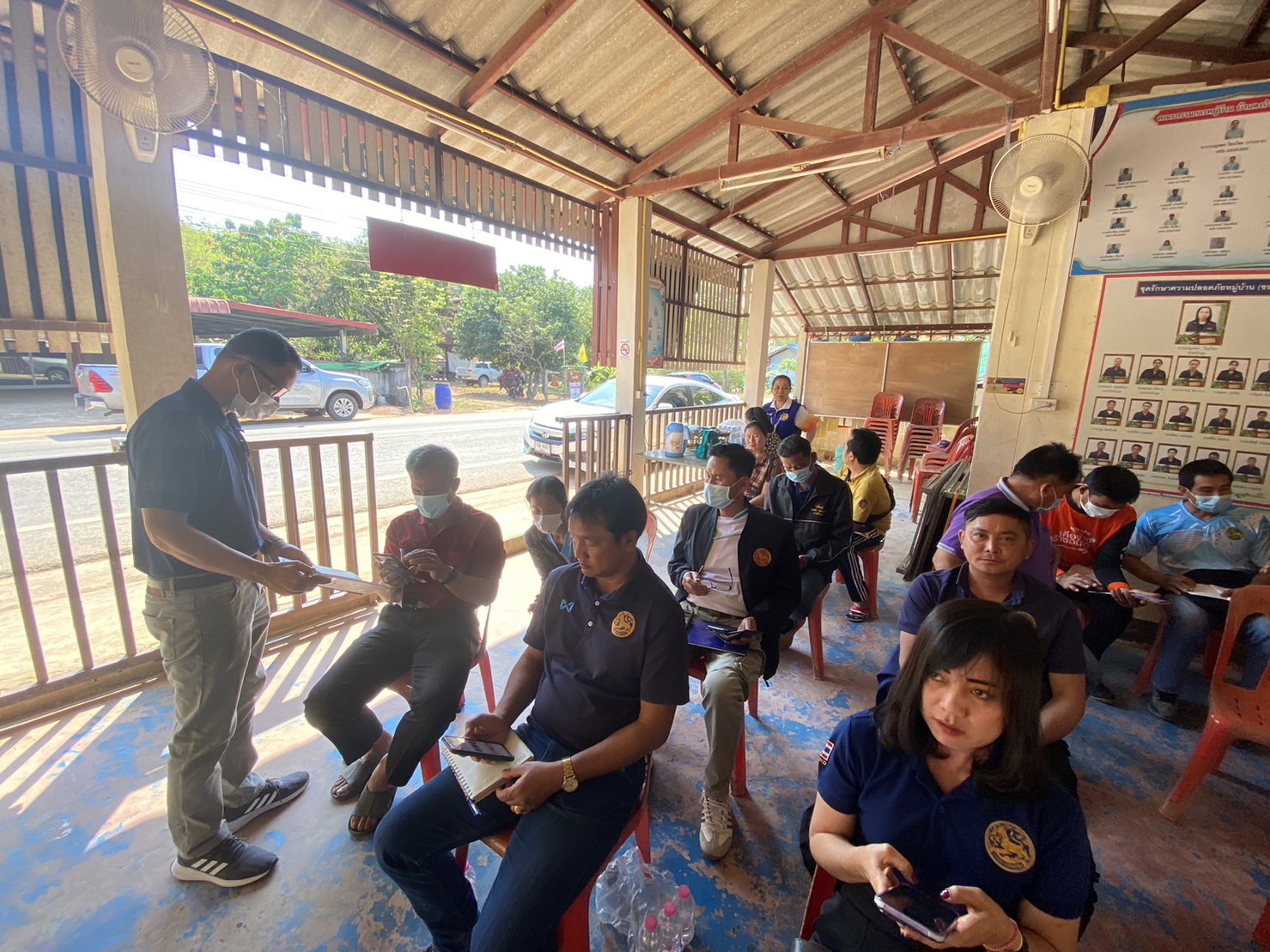 พช.หนองคาย ติดตามและนิเทศงานการจัดเก็บข้อมูลความจำเป็นขั้นพื้นฐาน(จปฐ.)