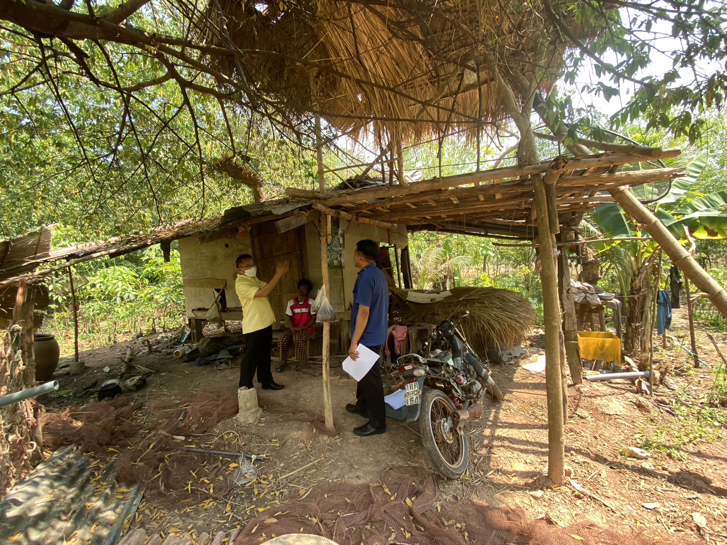 พช.หนองคาย ติตตามและสนับสนุนการดำเนินงานโครงการบ้านห่วงใยจากใจ GLO