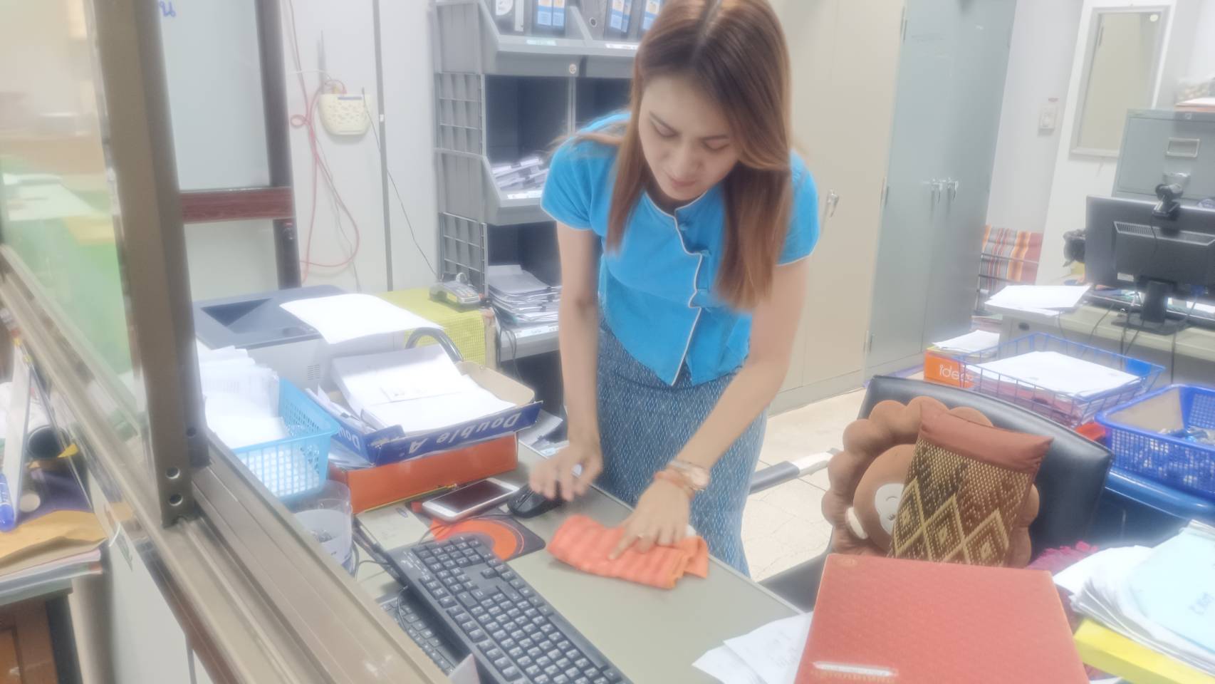 กิจกรรมศุกร์สะสาง (5ส) ประจำเดือนมีนาคม 2566  ซึ่งกำหนดเป็นดำเนินการทุกวันศุกร์ อย่างน้อยเดือนละ 1 ครั้ง