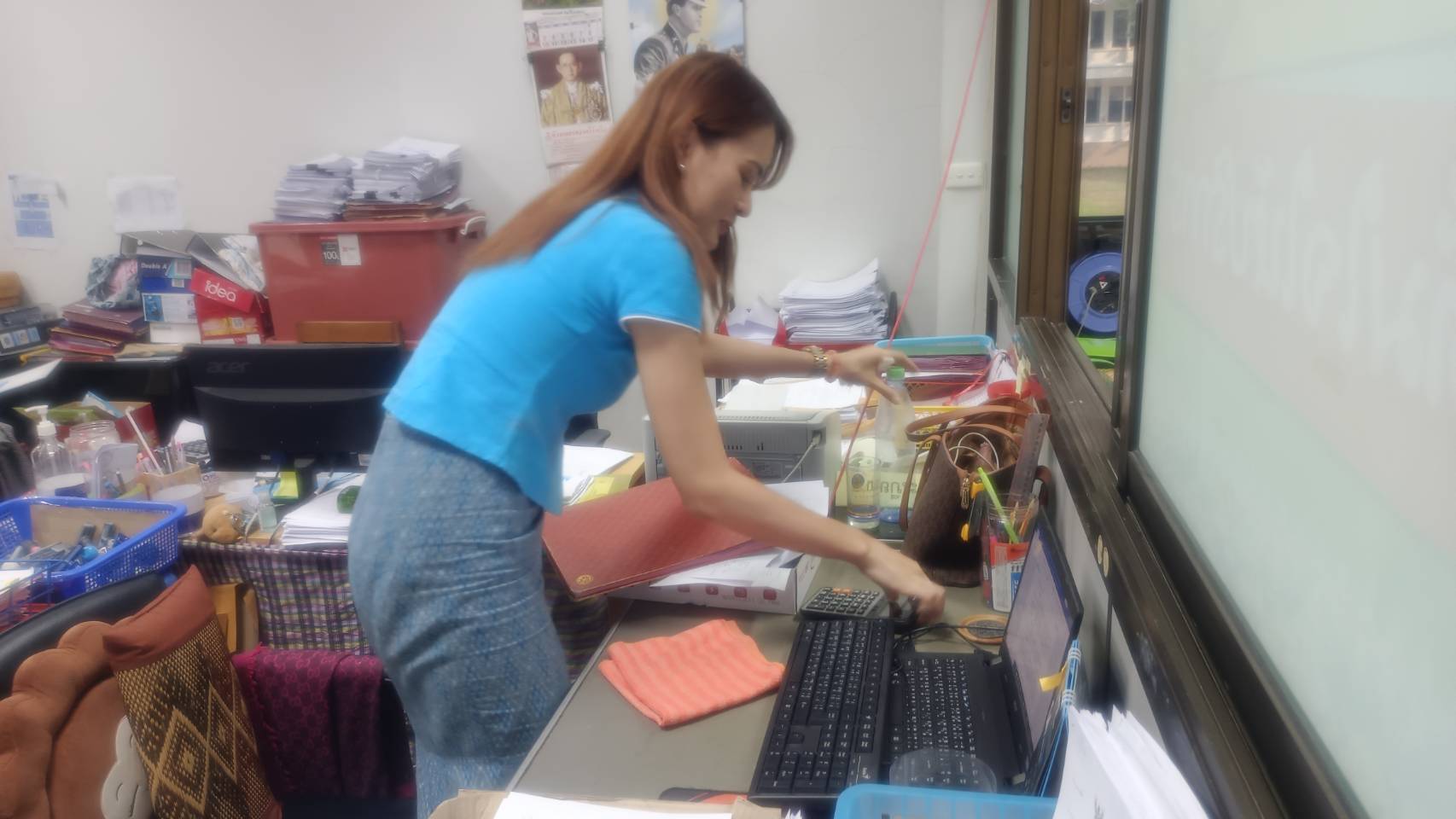 กิจกรรมศุกร์สะสาง (5ส) ประจำเดือนมีนาคม 2566  ซึ่งกำหนดเป็นดำเนินการทุกวันศุกร์ อย่างน้อยเดือนละ 1 ครั้ง