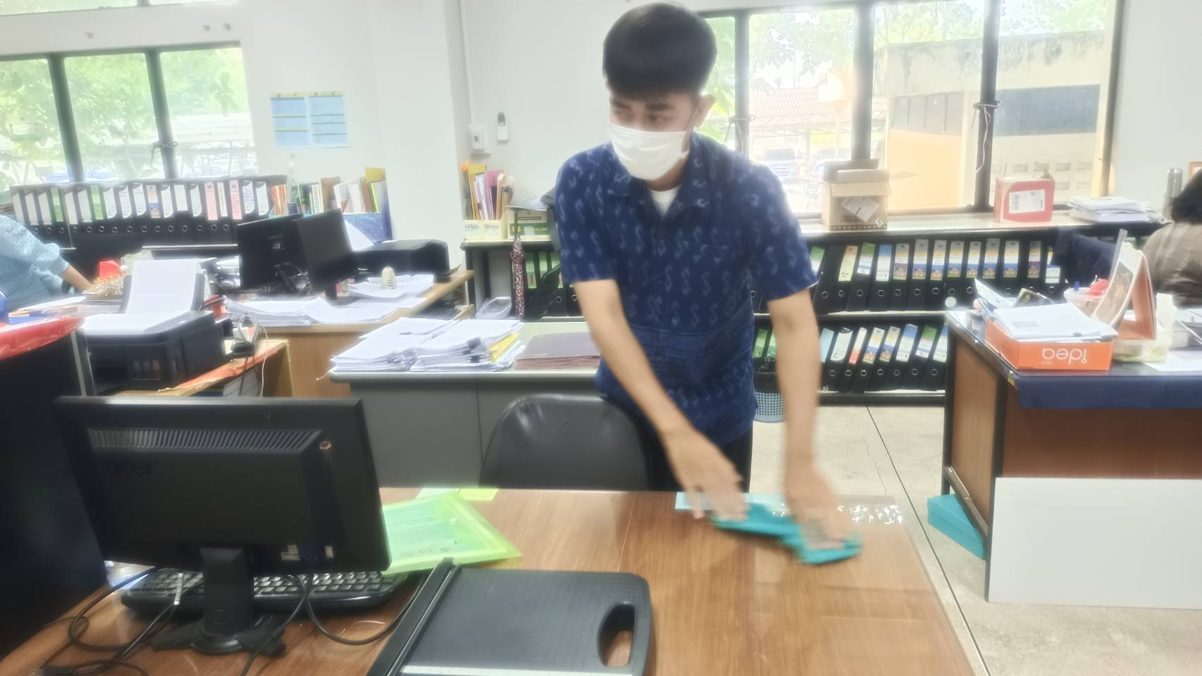 กิจกรรมศุกร์สะสาง (5ส) ประจำเดือนมีนาคม 2566  ซึ่งกำหนดเป็นดำเนินการทุกวันศุกร์ อย่างน้อยเดือนละ 1 ครั้ง