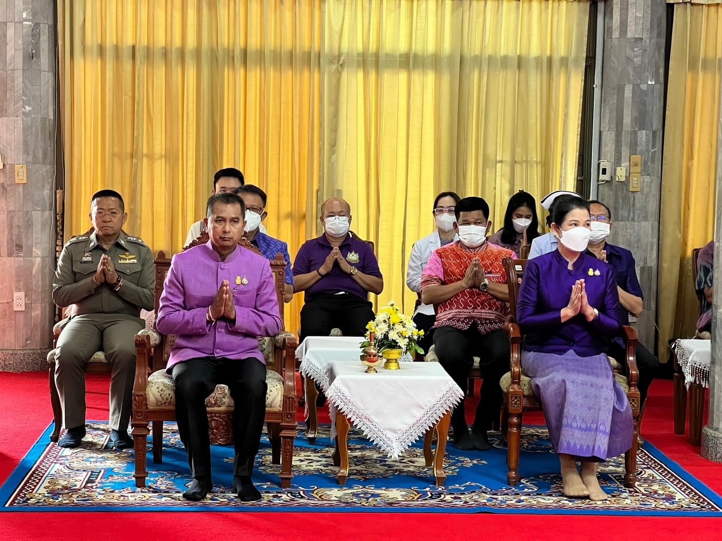 พช.หนองคาย จัดพิธีทอดผ้าป่าสมทบกองทุนพัฒนาเด็กชนบท ในพระราชูปถัมภ์สมเด็จพระเทพรัตนราชสุดาฯ สยามบรมราชกุมารี