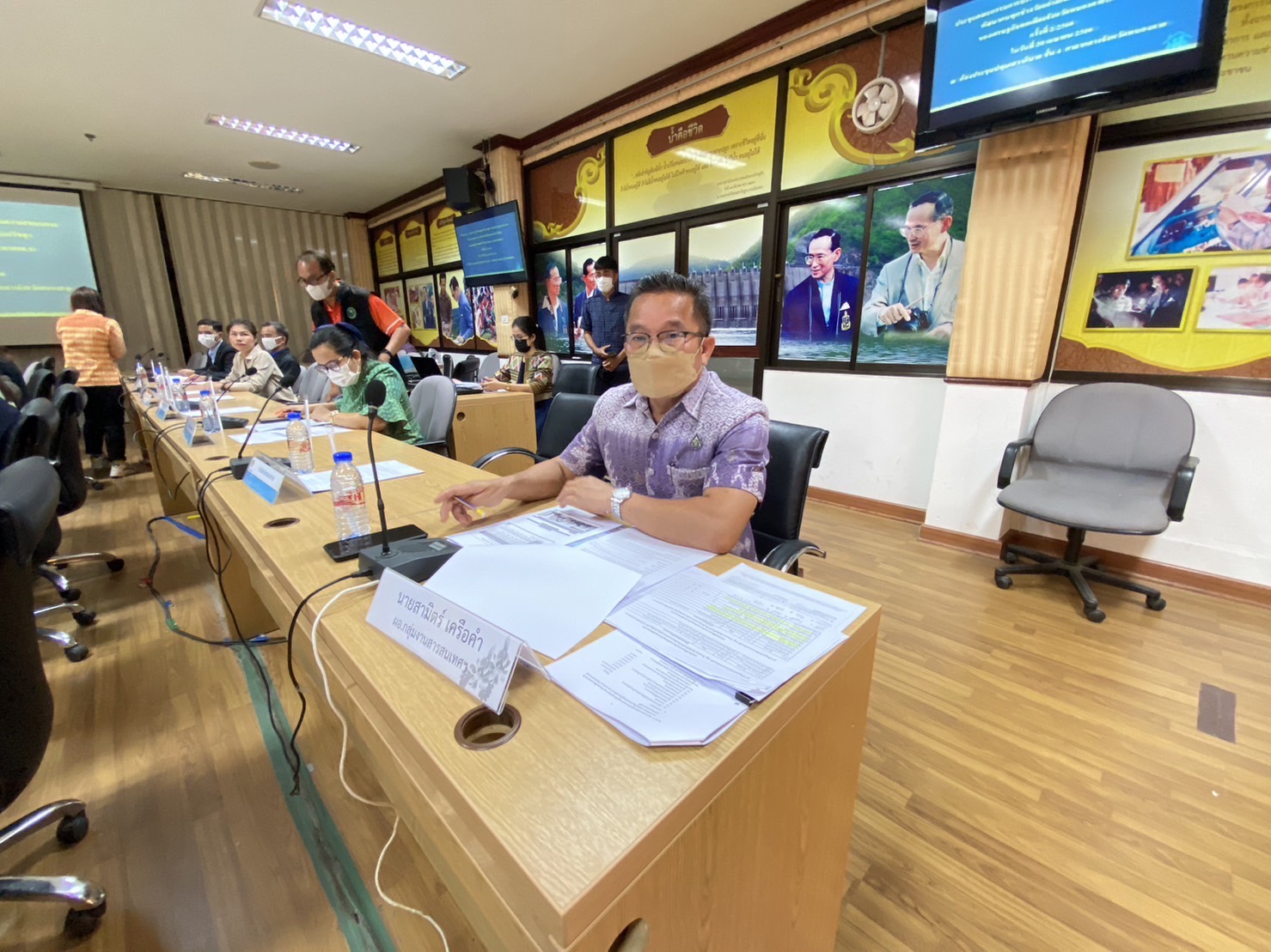 พช.หนองคาย : ประชุมคณะกรรมการบริหารศูนย์อำนวยการขจัดความยากจนและพัฒนาคนทุกช่วงวัยอย่างยั่งยืนตามหลักปรัชญาของเศรษฐกิจพอเพียงจังหวัดหนองคาย(คจพ.จ.นค.) ครั้งที่ 2/2566