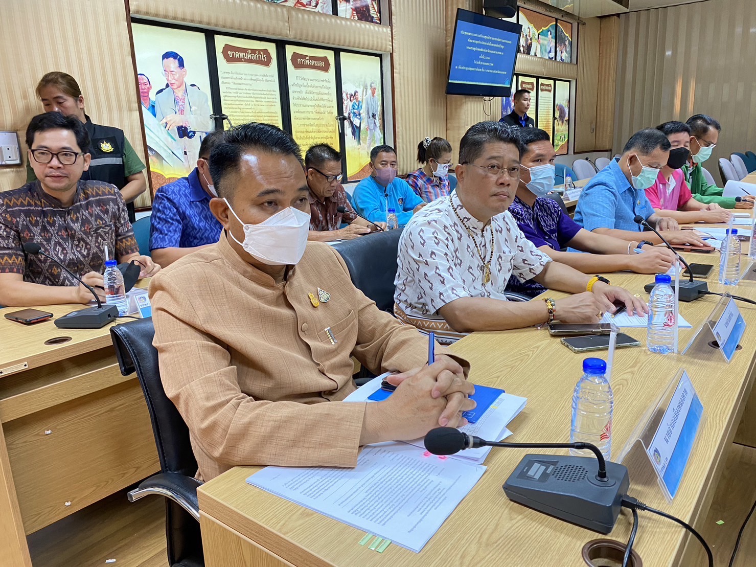 พช.หนองคาย : ประชุมคณะกรรมการบริหารศูนย์อำนวยการขจัดความยากจนและพัฒนาคนทุกช่วงวัยอย่างยั่งยืนตามหลักปรัชญาของเศรษฐกิจพอเพียงจังหวัดหนองคาย(คจพ.จ.นค.) ครั้งที่ 2/2566