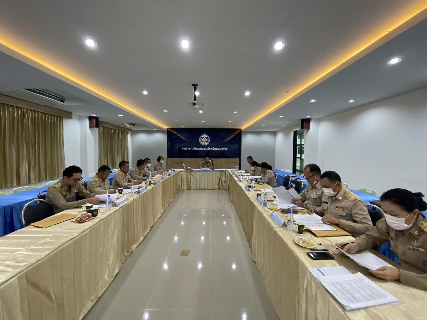 พช.หนองคาย ประชุมผู้อำนวยการกลุ่มงาน พัฒนาการอำเภอ ครั้งที่ 5/2566