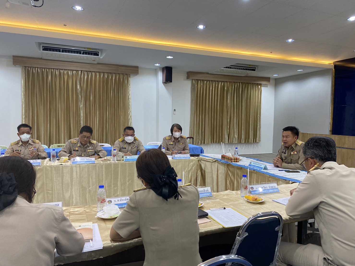 พช.หนองคาย ประชุมผู้อำนวยการกลุ่มงาน พัฒนาการอำเภอ ครั้งที่ 5/2566