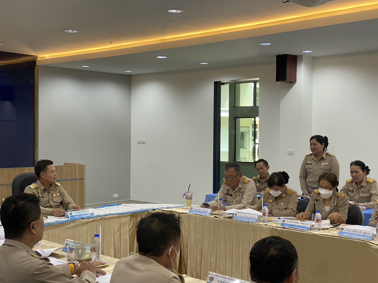 พช.หนองคาย ประชุมผู้อำนวยการกลุ่มงาน พัฒนาการอำเภอ ครั้งที่ 5/2566