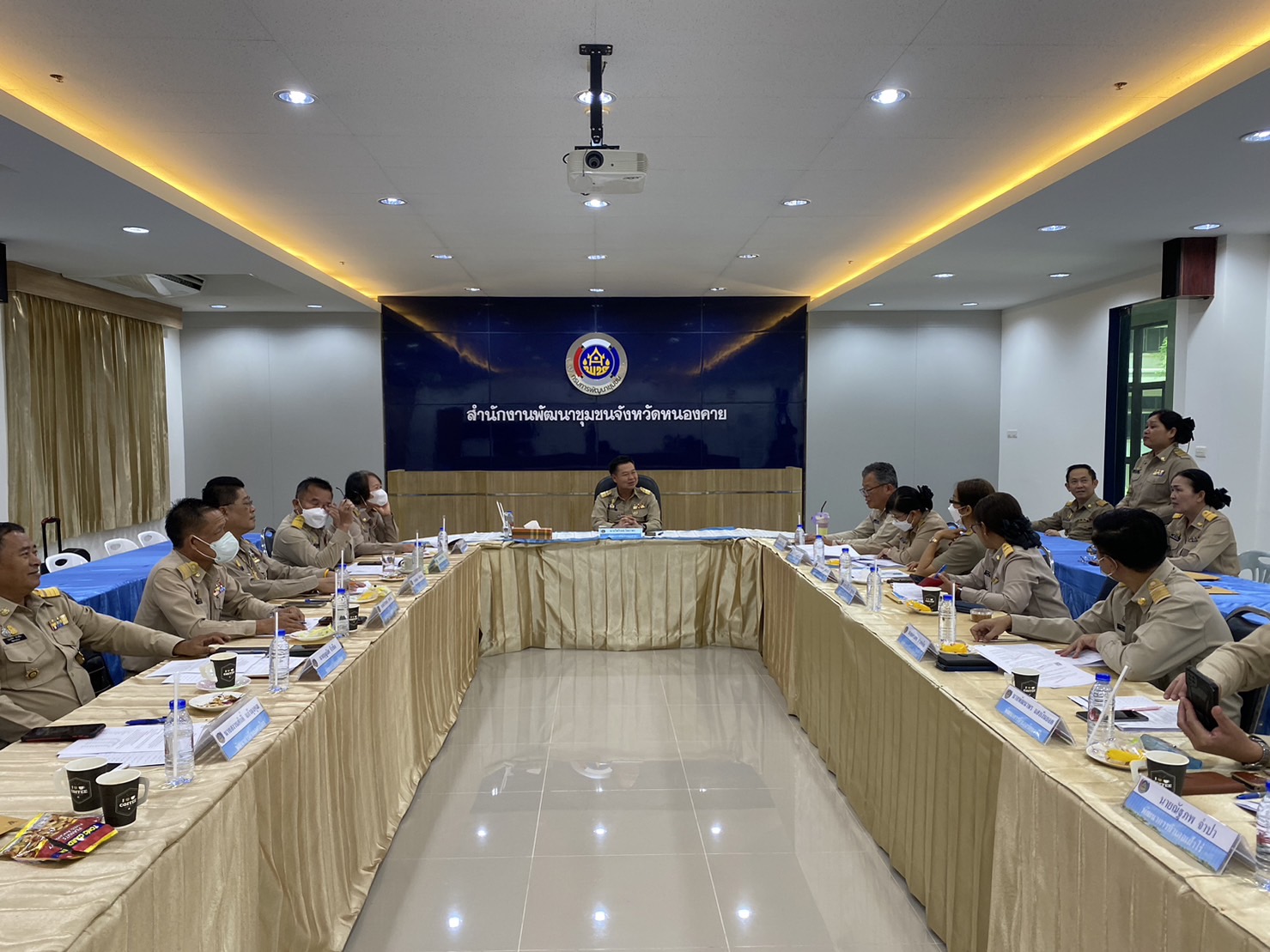 พช.หนองคาย ประชุมผู้อำนวยการกลุ่มงาน พัฒนาการอำเภอ ครั้งที่ 5/2566