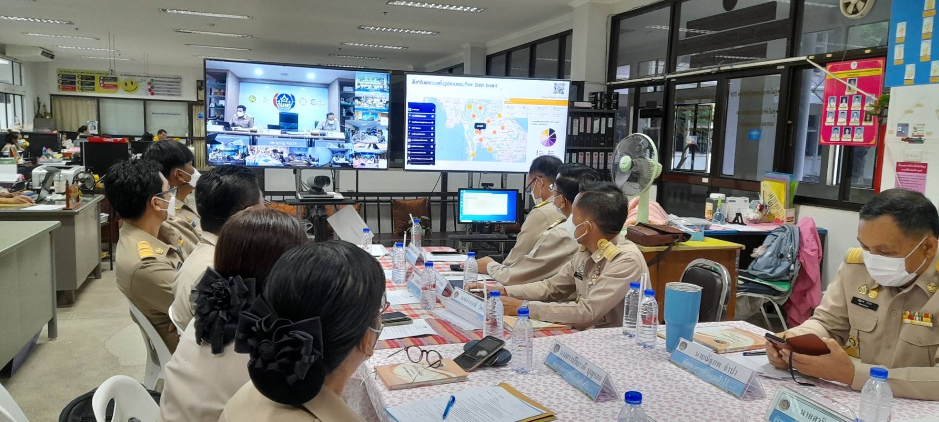 พช:หนองคาย ร่วมการประชุม กรมการพัฒนาชุมชน ครั้งที่ 4/ 2566 ผ่านระบบ Video Conference