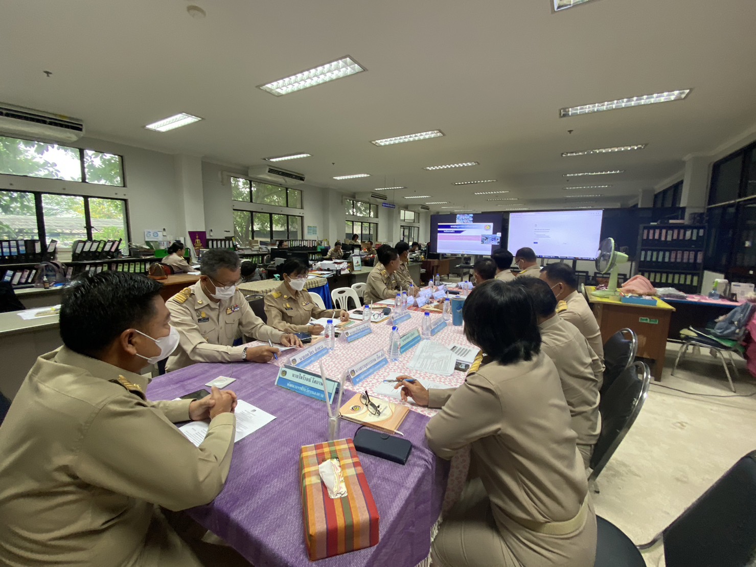 พช:หนองคาย ร่วมการประชุม กรมการพัฒนาชุมชน ครั้งที่ 4/ 2566 ผ่านระบบ Video Conference