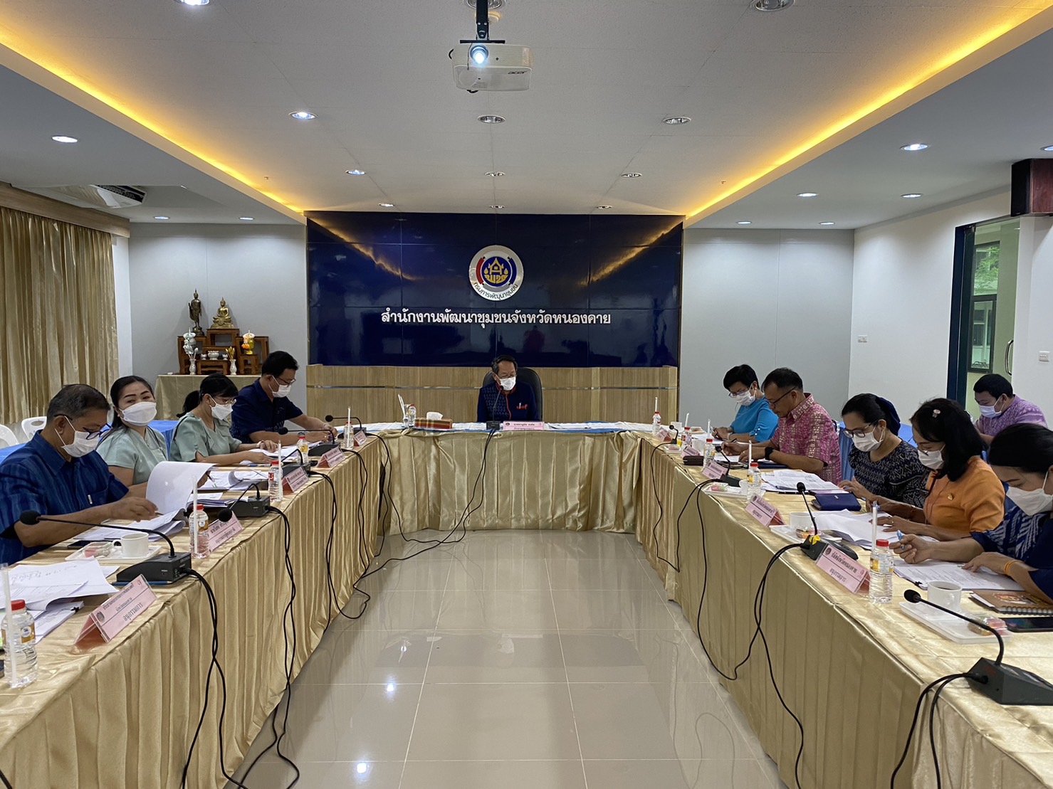 พช หนองคาย ประชุมคณะอนุกรรมการบริหารกองทุนพัฒนาบทบาทสตรีระดับจังหวัด จังหวัดหนองคาย ครั้งที่ 4/2566 (ประจำปีงบประมาณ พ.ศ. 2566)