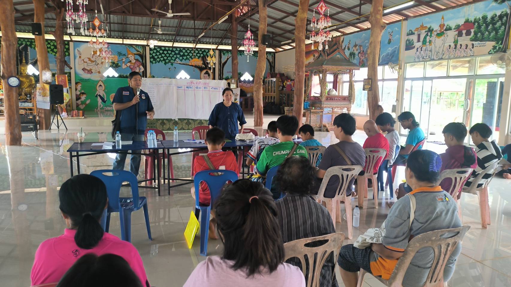 พช.หนองคาย ดำเนินโครงการประชุมเครือข่ายกองทุนแม่ของแผ่นดินระดับจังหวัดหนุนเสริมสัมมาชีพแก่เยาวชนกลุ่มเสี่ยงหรือผู้ผ่านการบำบัด