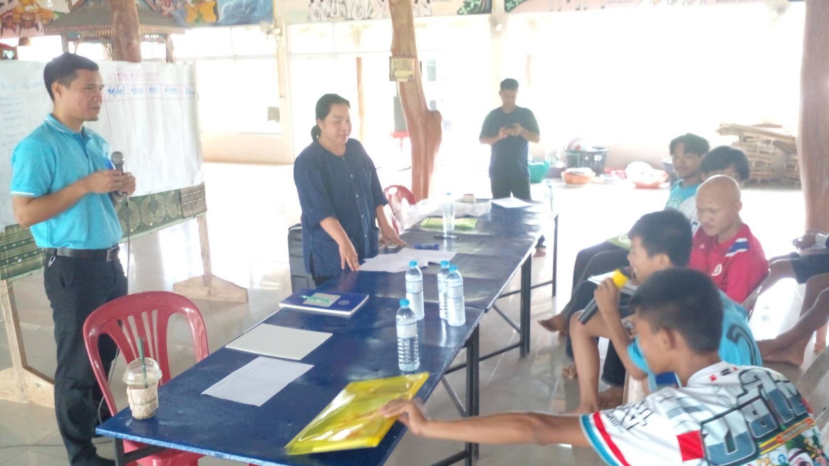 พช.หนองคาย ดำเนินโครงการประชุมเครือข่ายกองทุนแม่ของแผ่นดินระดับจังหวัดหนุนเสริมสัมมาชีพแก่เยาวชนกลุ่มเสี่ยงหรือผู้ผ่านการบำบัด