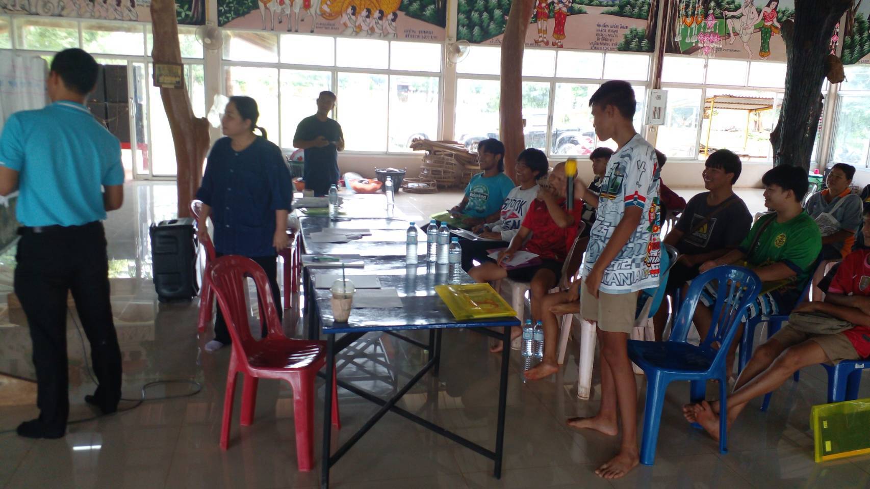 พช.หนองคาย ดำเนินโครงการประชุมเครือข่ายกองทุนแม่ของแผ่นดินระดับจังหวัดหนุนเสริมสัมมาชีพแก่เยาวชนกลุ่มเสี่ยงหรือผู้ผ่านการบำบัด