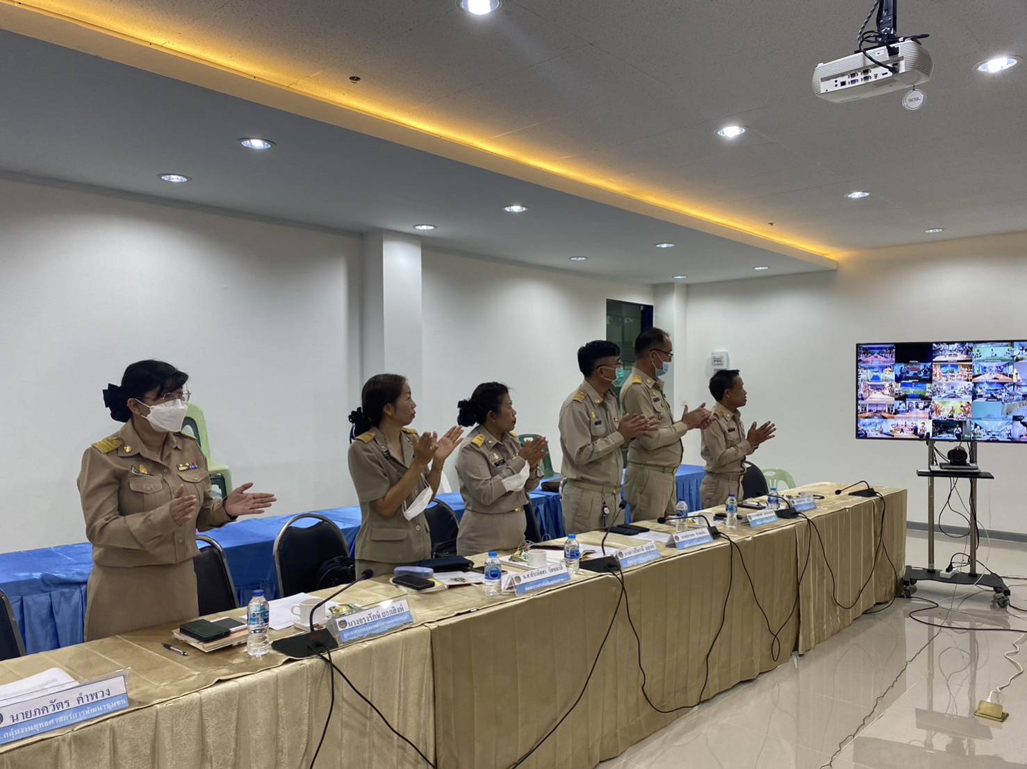 พช.หนองคาย ร่วมประชุมกรมการพัฒนาชุมชน ครั้งที่ 6 /2566