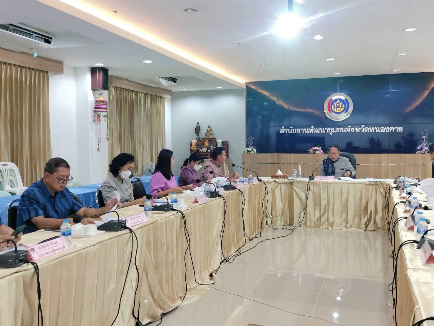 พช.หนองคาย ประชุมคณะอนุกรรมการบริหารกองทุนพัฒนาบทบาทสตรีระดับจังหวัด จังหวัดหนองคายครั้งที่ 5/2566