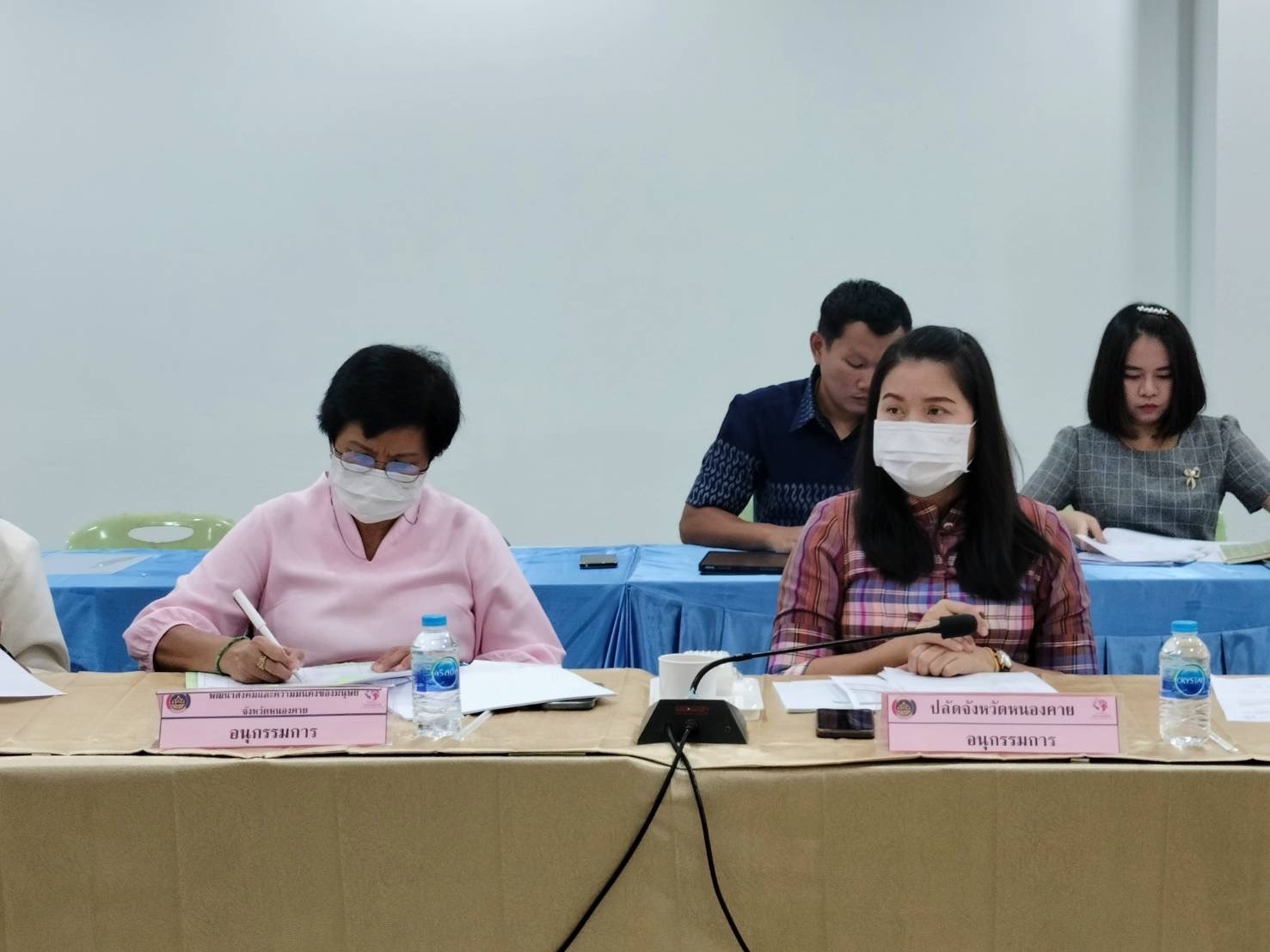 พช.หนองคาย ประชุมคณะอนุกรรมการบริหารกองทุนพัฒนาบทบาทสตรีระดับจังหวัด จังหวัดหนองคายครั้งที่ 5/2566