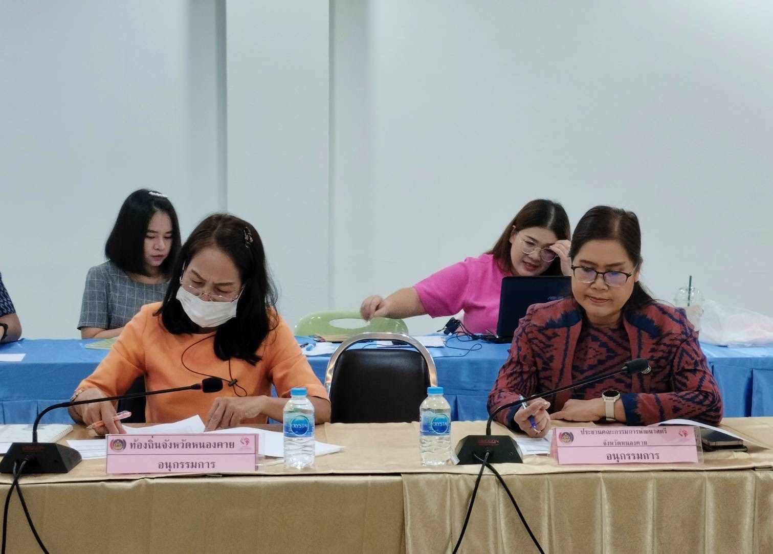 พช.หนองคาย ประชุมคณะอนุกรรมการบริหารกองทุนพัฒนาบทบาทสตรีระดับจังหวัด จังหวัดหนองคายครั้งที่ 5/2566