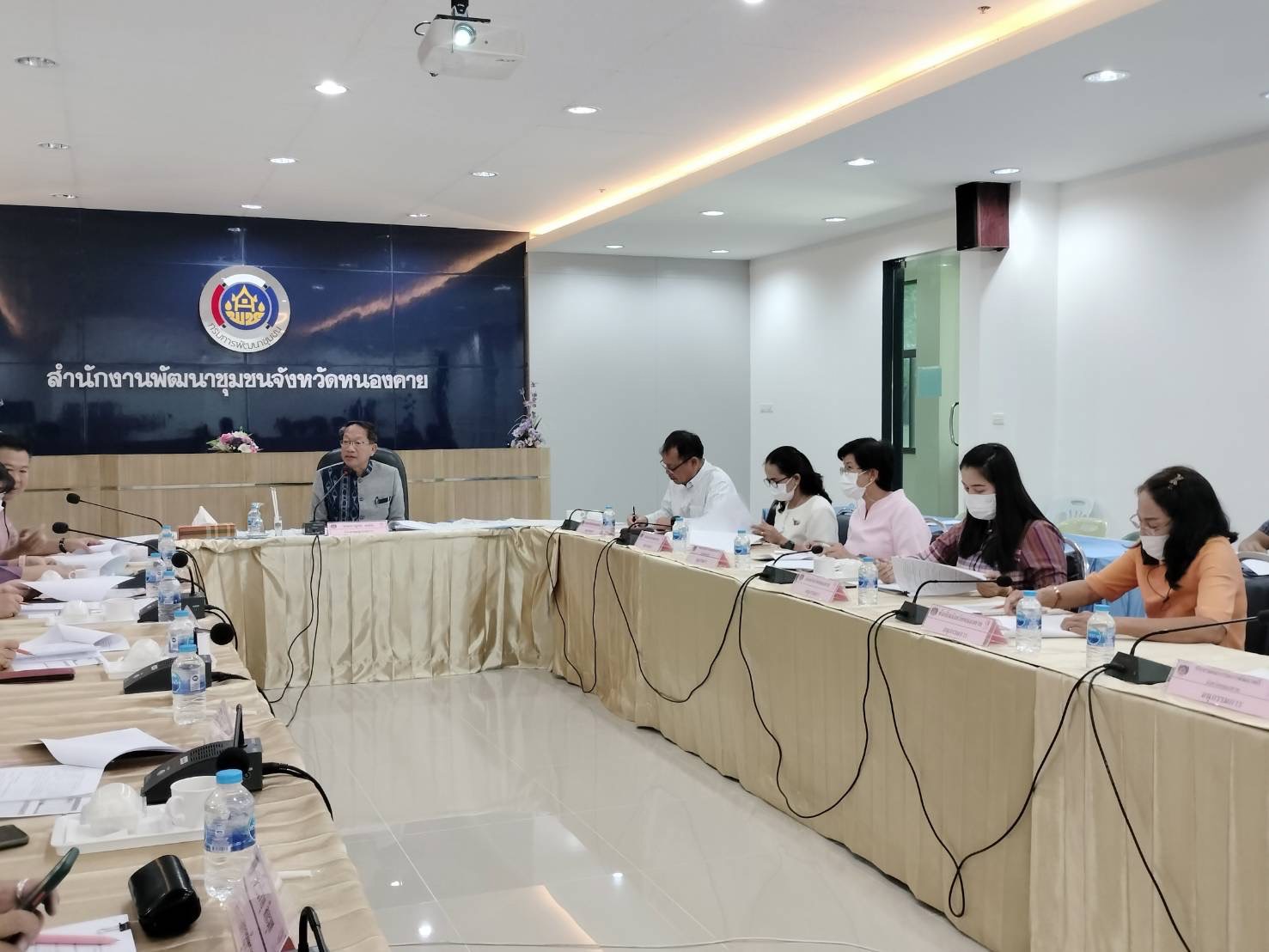 พช.หนองคาย ประชุมคณะอนุกรรมการบริหารกองทุนพัฒนาบทบาทสตรีระดับจังหวัด จังหวัดหนองคายครั้งที่ 5/2566