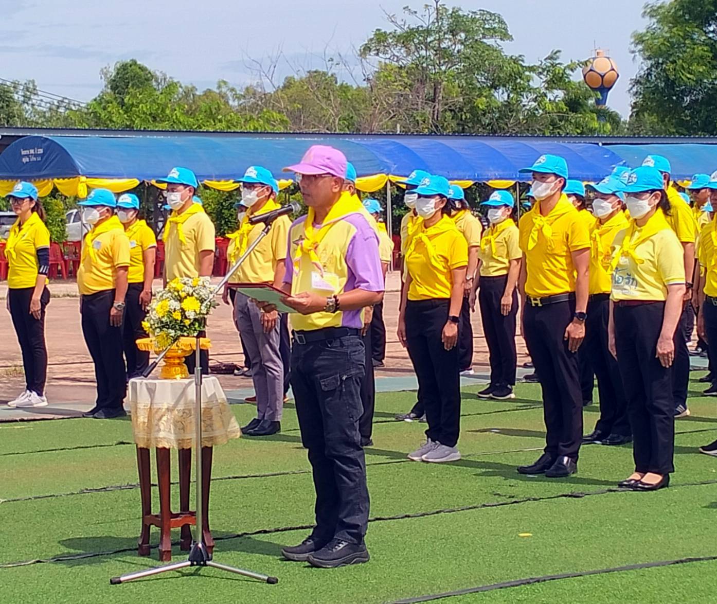พช.หนองคาย ร่วมกิจกรรมเฉลิมพระเกียรติพระบาทสมเด็จพระเจ้าอยู่หัว เนื่องในโอกาสวันเฉลิมพระชนมพรรษา 28 กรกฎาคม 2566