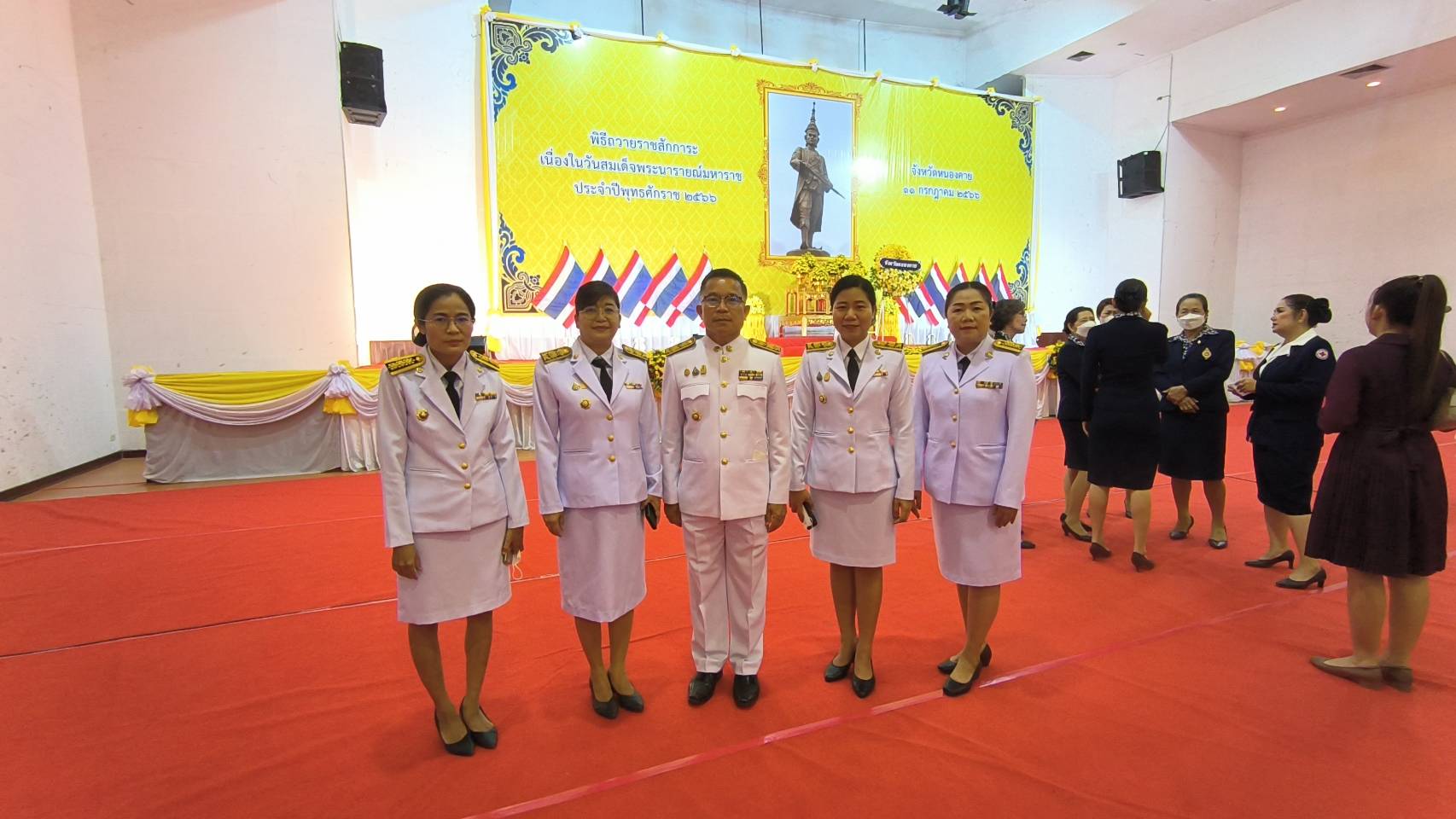 พช หนองคาย ร่วมพิธีถวาย ราชสักการะเนื่องใน “วันสมเด็จพระนารายณ์มหาราช” ประจำปีพุทธศักราช 2566