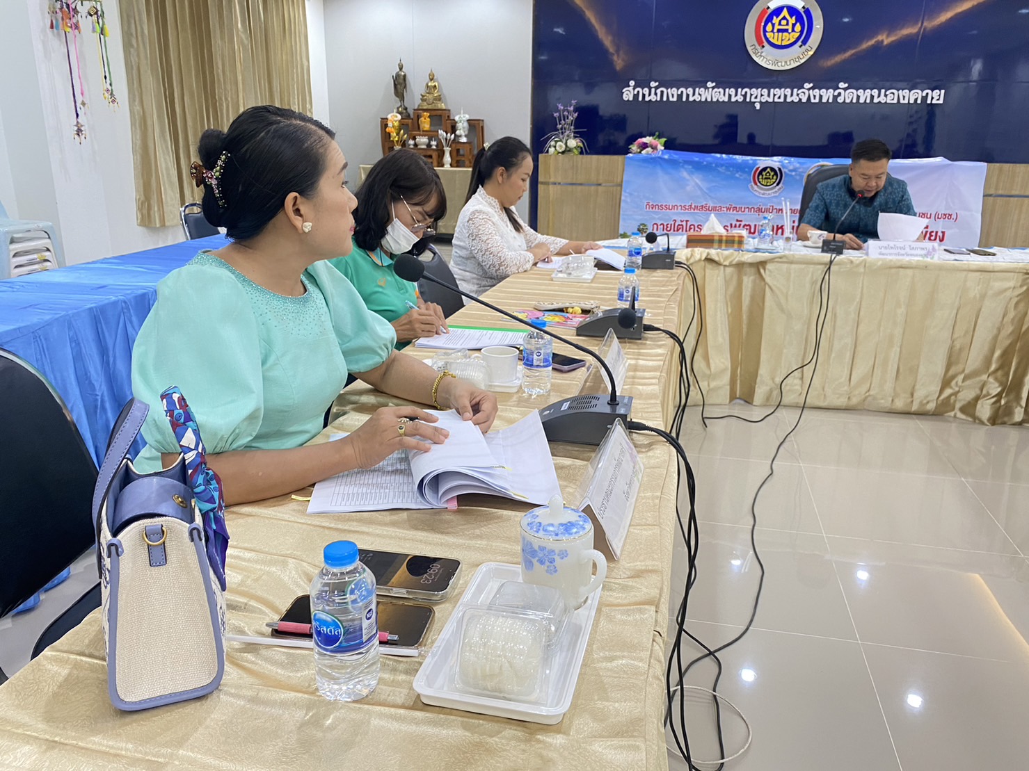 พช. หนองคาย : ดำเนินการประชุมคณะอนุกรรมการตรวจประเมินเพื่อการรับรองมาตรฐานการพัฒนาชุมชน (มชช.) ระดับจังหวัด