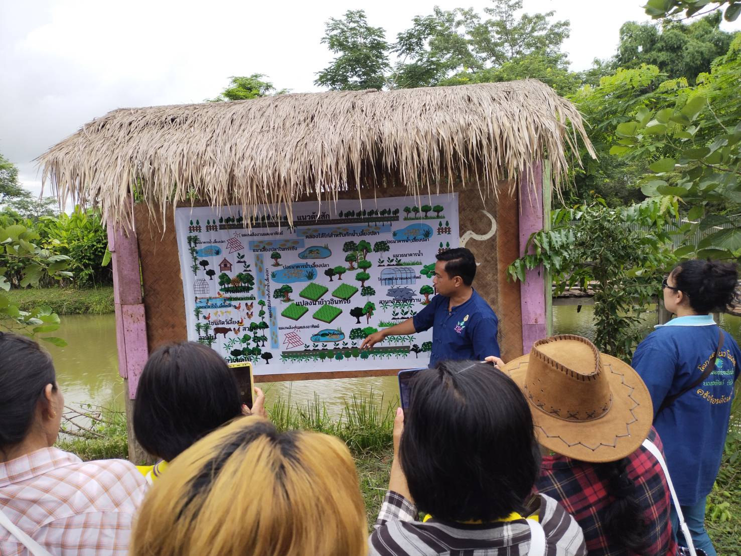 จังหวัดหนองคาย ดำเนินโครงการเสริมสร้างรายได้ด้วยเครือข่ายเกษตรปลอดภัย กิจกรรมศึกษาดูงานพื้นที่ต้นแบบการส่งเสริมและพัฒนาศักยภาพเครือข่ายเกษตรปลอดภัยระดับจังหวัด