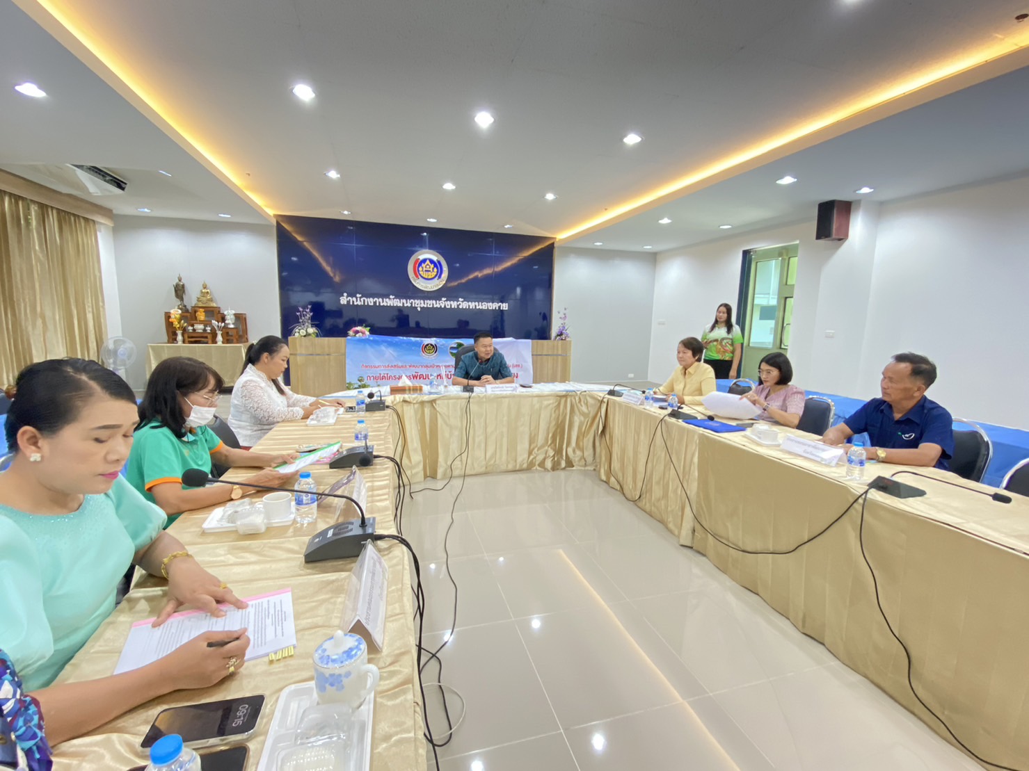 พช. หนองคาย : ดำเนินการประชุมคณะอนุกรรมการตรวจประเมินเพื่อการรับรองมาตรฐานการพัฒนาชุมชน (มชช.) ระดับจังหวัด