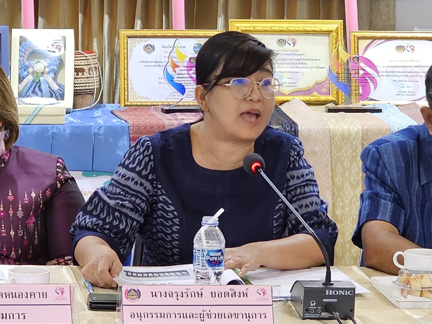 หนองคาย รับการตรวจประเมินคัดเลือกคนกองทุนพัฒนาบทบาทสตรีดีเด่น ระดับเขตตรวจราชการที่ 10 ประจำปี 2566