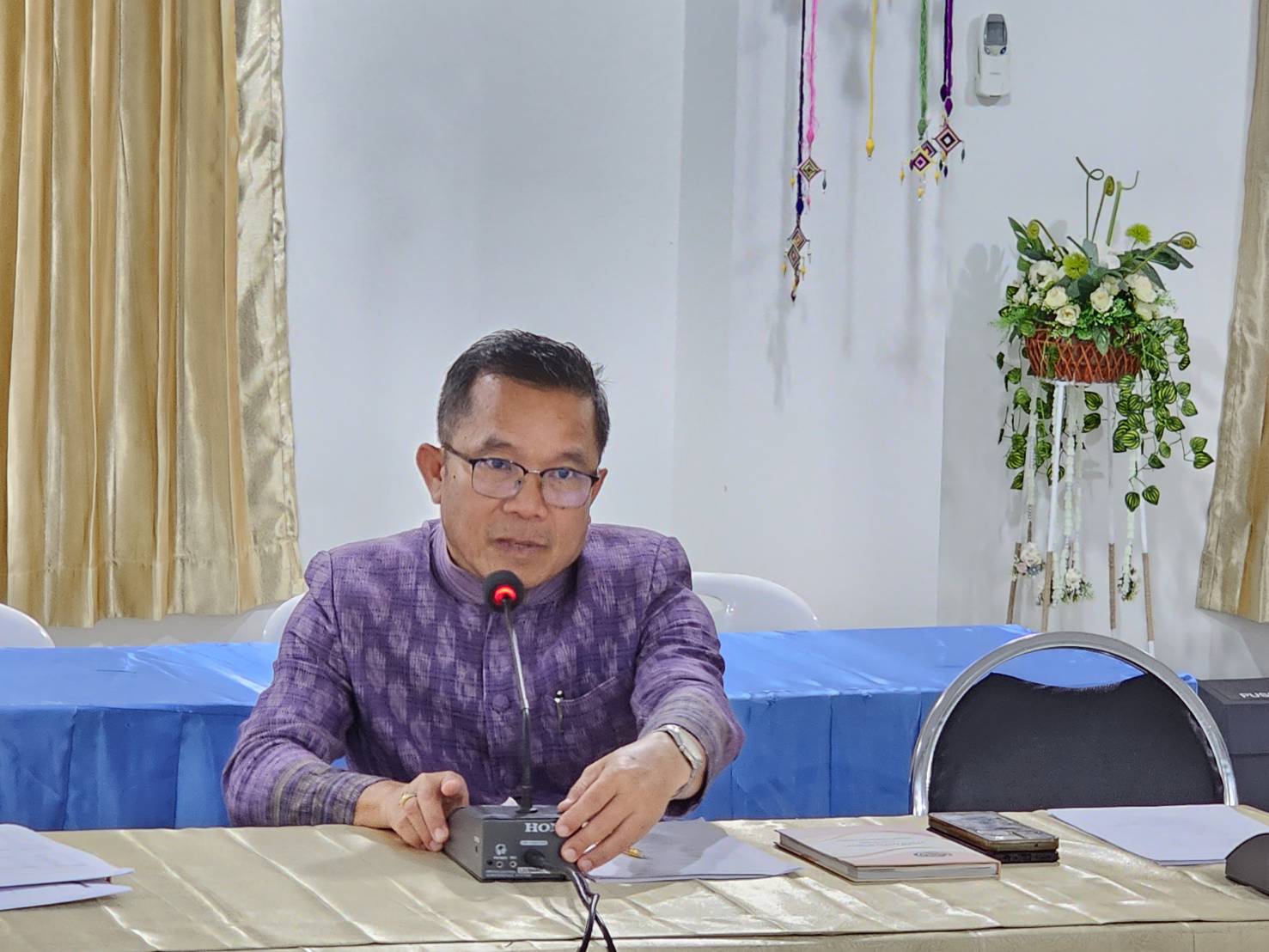 “งาน งบ ระบบ คน” พช.หนองคาย จัดประชุมการประสานแผนการปฏิบัติราชการสำนักงานพัฒนาชุมชนจังหวัดหนองคาย ครั้งที่ 7/2566