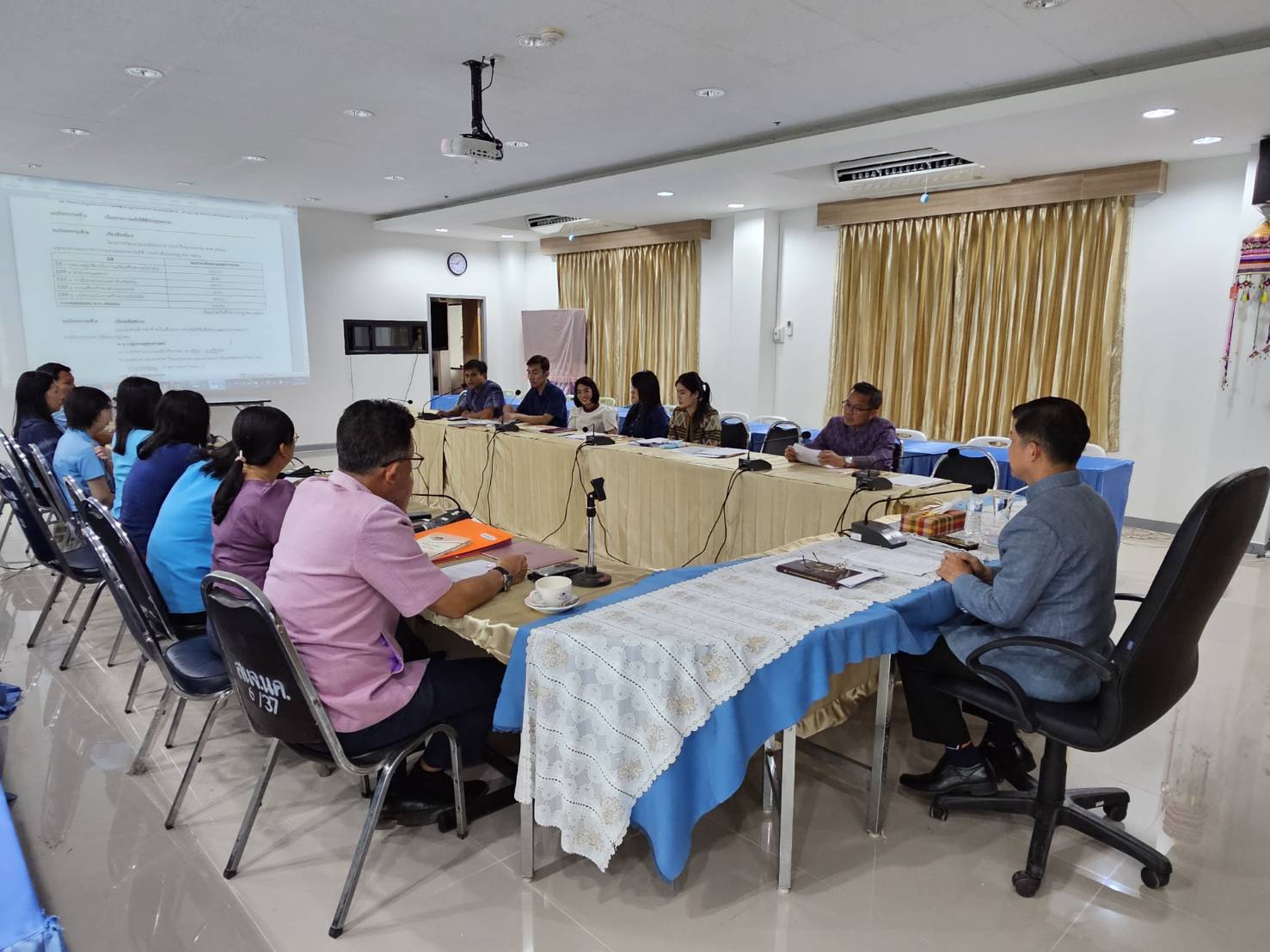 “งาน งบ ระบบ คน” พช.หนองคาย จัดประชุมการประสานแผนการปฏิบัติราชการสำนักงานพัฒนาชุมชนจังหวัดหนองคาย ครั้งที่ 7/2566