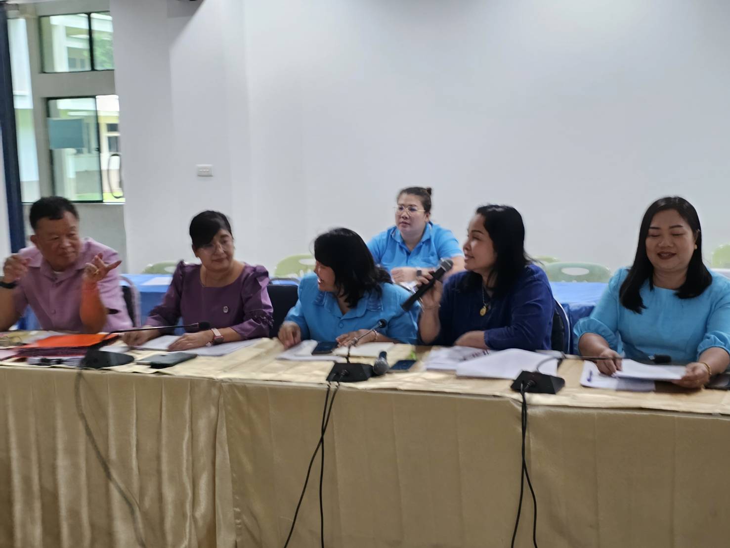 “งาน งบ ระบบ คน” พช.หนองคาย จัดประชุมการประสานแผนการปฏิบัติราชการสำนักงานพัฒนาชุมชนจังหวัดหนองคาย ครั้งที่ 7/2566