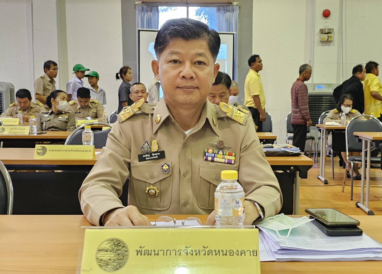 พช.หนองคาย ร่วมการประชุมคณะกรมการจังหวัดและหัวหน้าส่วนราชการประจำจังหวัด ครั้งที่ 7/2566