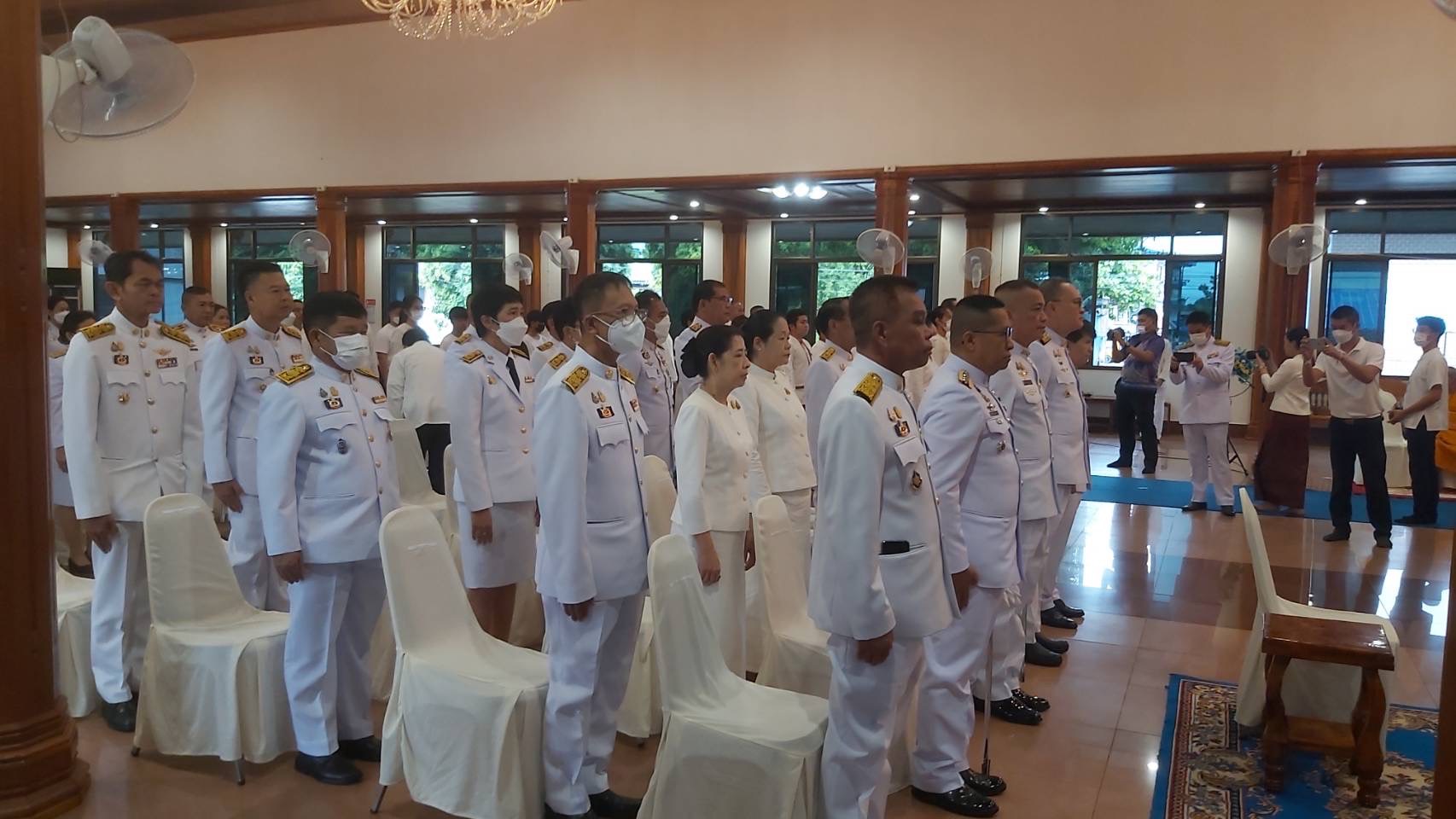 พช หนองคาย ร่วมโครงการปฎิบัติธรรมส่งเสริมคุณธรรม และจริยธรรม เฉลิมพระเกียรติ สมเด็จพระเจ้าน้องนางเธอ เจ้าฟ้าจุฬาภรณ์วลัยลักษณ์ อัครราชกุมารี กรมพระศรีสวางควัฒน วรขัตติยราชนารี เนื่องในวันคล้ายวันประสูติ 4 กรกฎาคม 2566