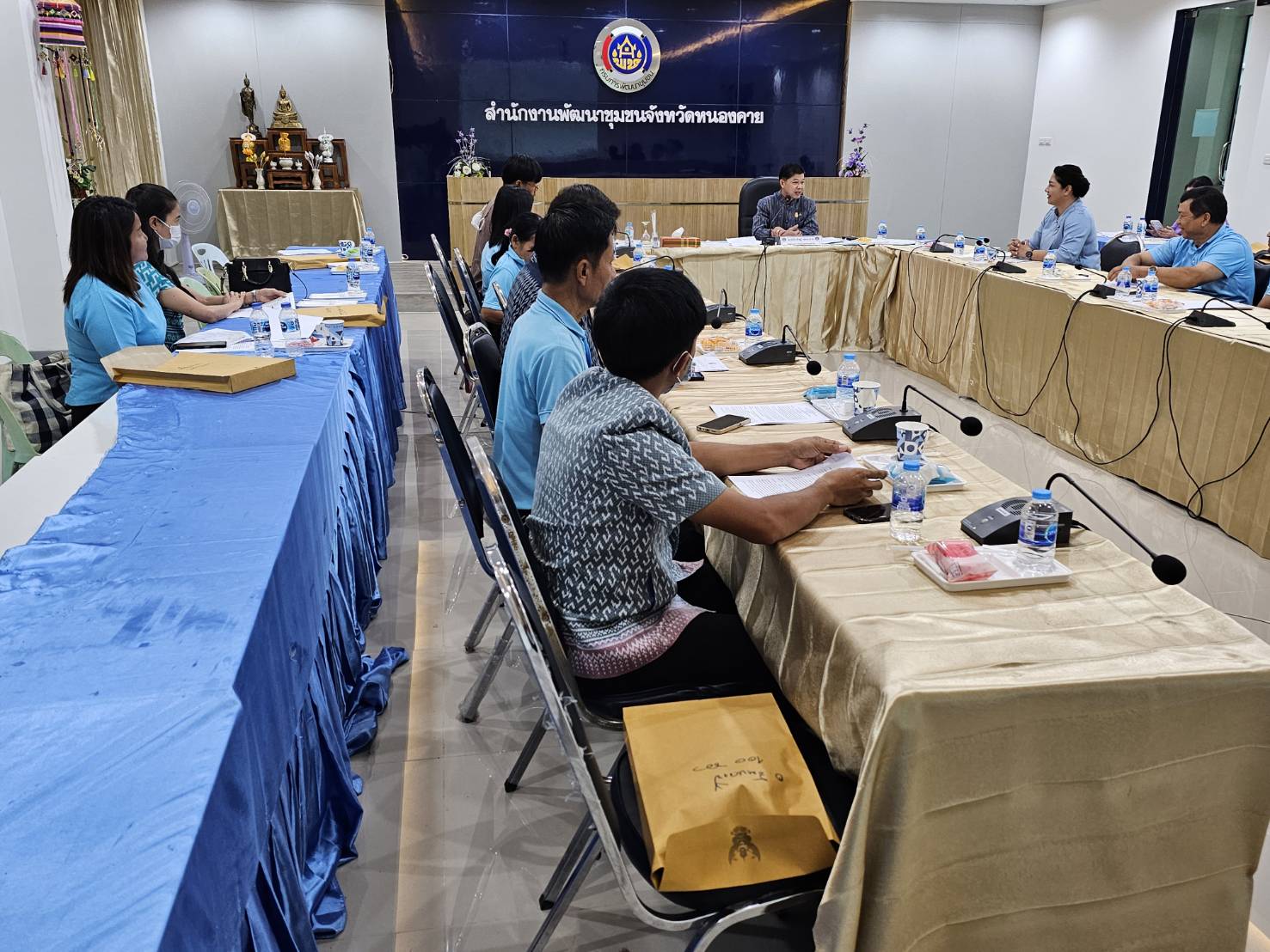 จังหวัดหนองคาย จัดการประชุมคณะกรรมการเครือข่ายกอนทุนแม่ของแผ่นดินจังหวัดหนองคาย ครั้งที่ 2/2566