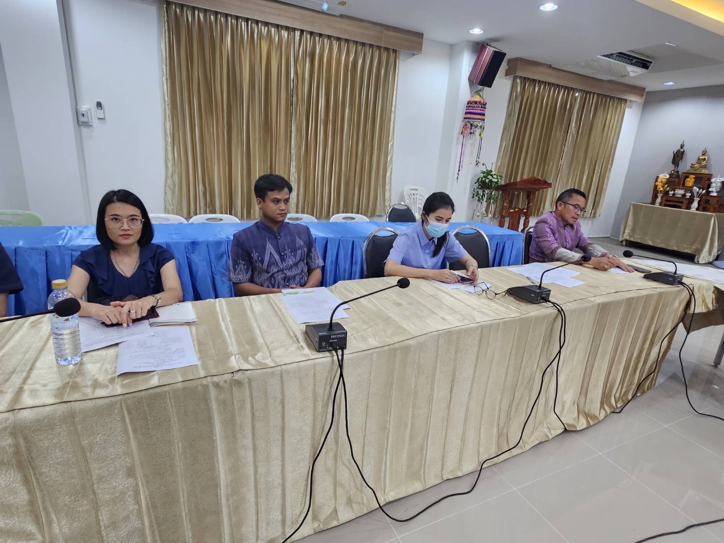 “งาน งบ ระบบ คน” พช.หนองคาย จัดประชุมการประสานแผนการปฏิบัติราชการสำนักงานพัฒนาชุมชนจังหวัดหนองคาย ครั้งที่ 8/2566