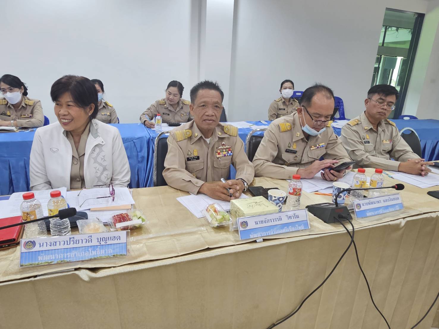 พช.หนองคาย ประชุมผู้อำนวยการกลุ่มงาน พัฒนาการอำเภอ ครั้งที่ 9 /2566