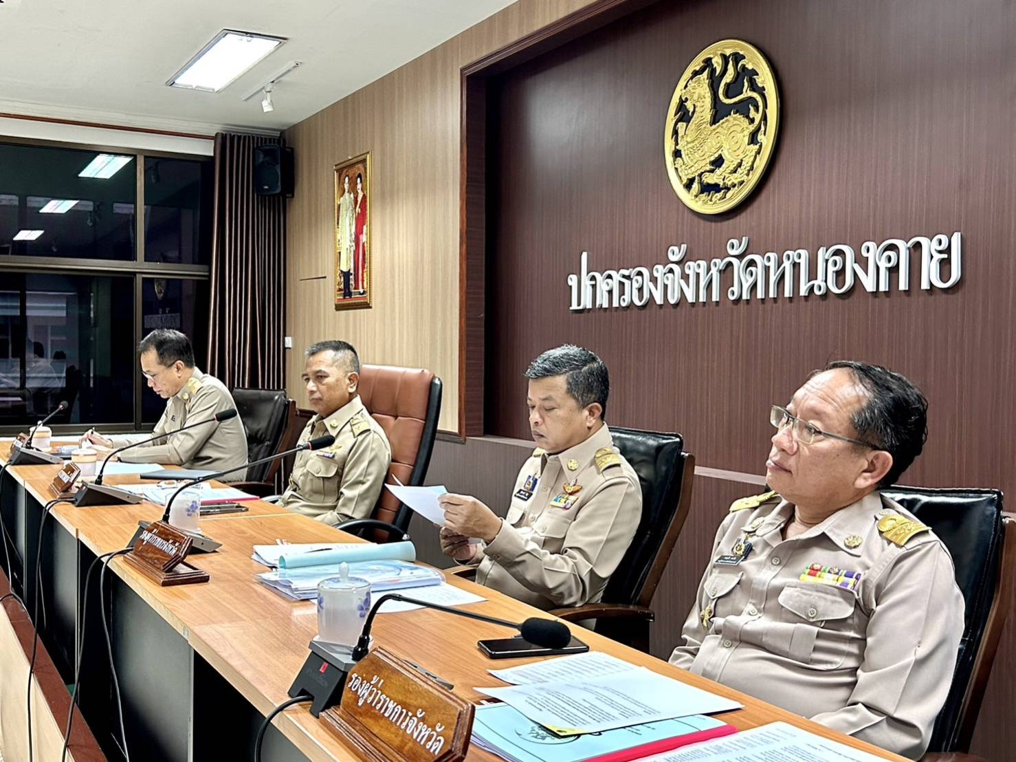พช.หนองคาย ร่วมการประชุมนายอำเภอและหัวหน้าส่วนราชการสังกัดกระทรวงมหาดไทย ครั้งที่ 8/2566